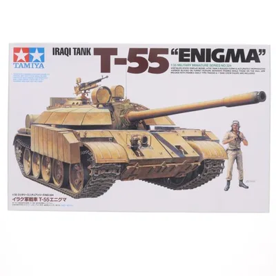 『中古即納』{PTM} ミリタリーミニチュアシリーズ No.324 1/35 イラク軍戦車 T-55エニグマ 【特別販売製品】 ディスプレイモデル プラモデル タミヤ(20260221)