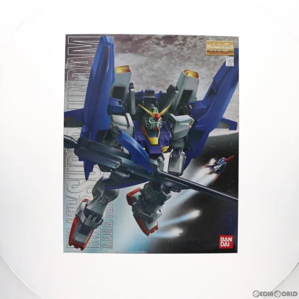 『中古即納』{PTM} MG 1/100 スーパーガンダム 反地球連邦政府組織(エゥーゴ) 試作型モビルスーツ支援戦闘機装備型 Zガンダム プラモデル バンダイ(20170421)