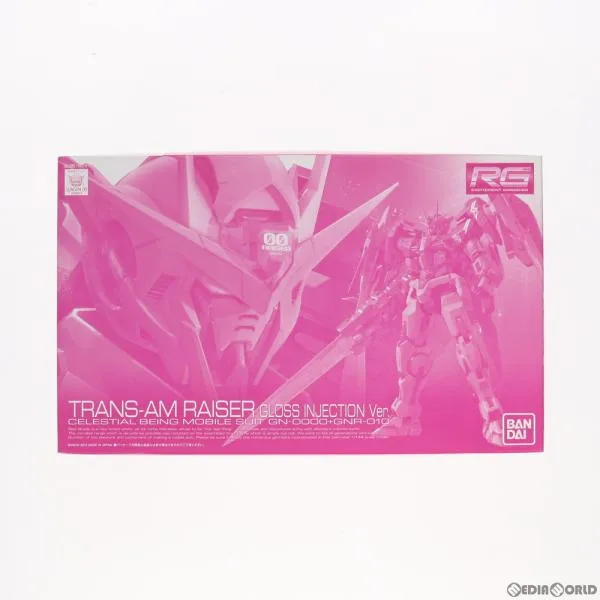 『中古即納』{PTM} プレミアムバンダイ限定 RG 1/144 GN-0000+GNR-010 トランザムライザー グロスインジェクションVer. プラモデル バンダイ(20150630)