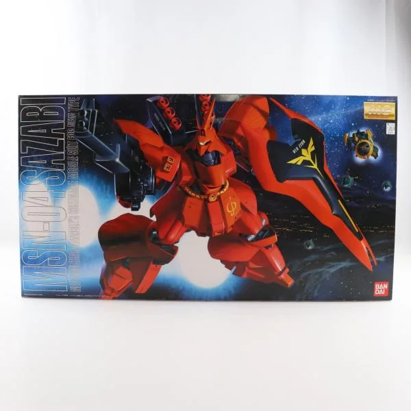 『中古即納』{PTM} MG 1/100 MSN-04 サザビー 機動戦士ガンダム 逆襲のシャア プラモデル(0077072) バンダイ(20170802)