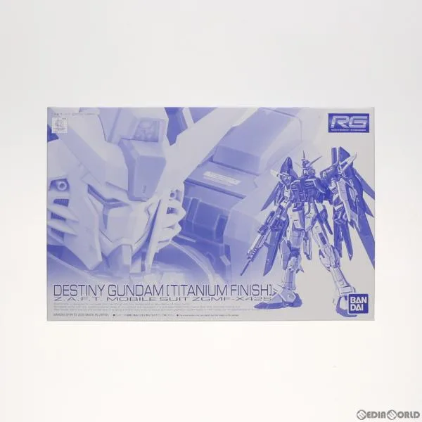 โมเดล RG 1/144 ZGMF-X42S Destiny Gundam ไทเทเนียมฟินิช รุ่นพิเศษ Premium Bandai มือสอง