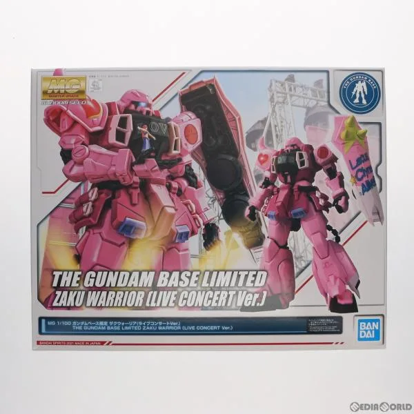 『中古即納』{PTM} ガンダムベース限定 MG 1/100 ザクウォーリア ライブコンサートVer. 機動戦士ガンダムSEED DESTINY プラモデル バンダイスピリッツ(20210312)