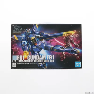 『中古即納』{PTM} HGUC 1/144 ガンダムF91 ハリソン・マディン専用機 機動戦士クロスボーン・ガンダム プラモデル(5063135)(20230930)
