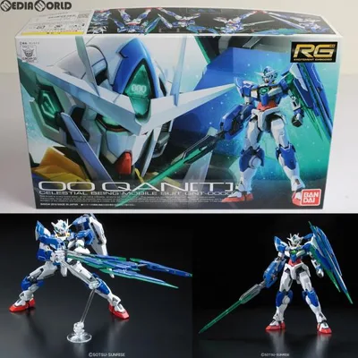 『中古即納』{PTM} RG 1/144 GNT-0000 ダブルオークアンタ 劇場版 機動戦士ガンダム00 -A wakening of the Trailblazer- プラモデル バンダイ(20160528)