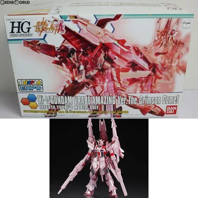 『中古即納』{PTM} ガンプラEXPO限定 HGBF 1/144 Hi-νガンダムヴレイブアメイジング Ver.紅の彗星 ビルドファイターズD/A プラモデル バンダイ(20160811)