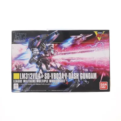 『中古即納』{PTM} HGUC 1/144 LM312V04+SD-VB03A Vダッシュガンダム 機動戦士Vガンダム プラモデル バンダイ(20150314)