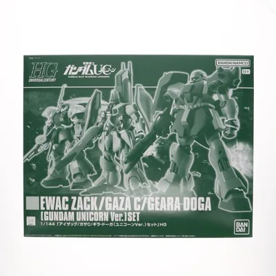 『中古即納』{PTM} プレバン限定 HGUC 1/144 アイザック/ガザC/ギラ・ドーガ(ユニコーンVer.) 3機セット ガンダムUC プラモデル バンダイスピリッツ(20240920)