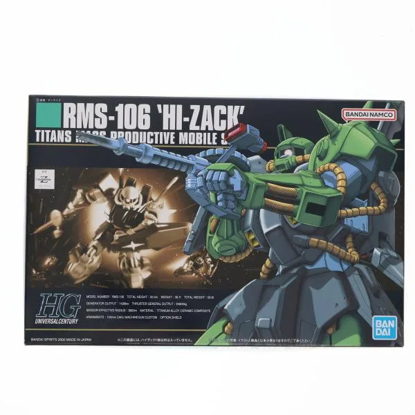 『中古即納』{PTM} (再販) HGUC 1/144 RMS-106 ハイザック 機動戦士Zガンダム プラモデル バンダイスピリッツ(20250831)
