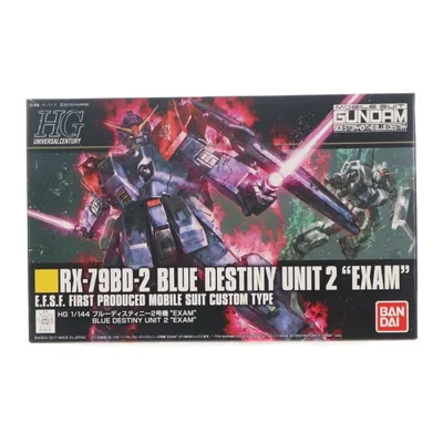 『中古即納』{PTM} HGUC 1/144 RX-79BD-2 ブルーディスティニー2号機 EXAM(エグザム) 機動戦士ガンダム外伝 THE BLUE DESTINY プラモデル バンダイ(20171209)