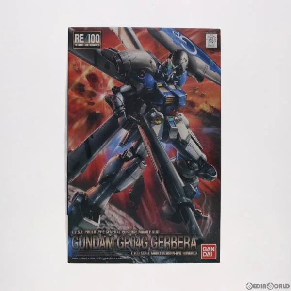 『中古即納』{PTM} RE/100 1/100 ガンダム試作4号機 ガーベラ 機動戦士ガンダム0083 STARDUST MEMORY(スターダストメモリー) プラモデル バンダイ(20181127)