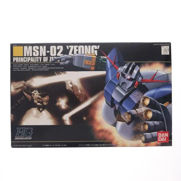 『中古即納』{PTM} HGUC 1/144 MSN-02 ジオング 機動戦士ガンダム プラモデル(0103327) バンダイ(20090831)