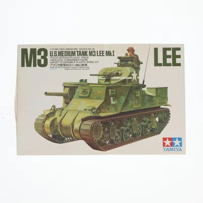『中古即納』{PTM} ミリタリーミニチュアシリーズ No.39 1/35 アメリカ陸軍 M3リーMk.I 戦車 プラモデル(35039) タミヤ(19991231)