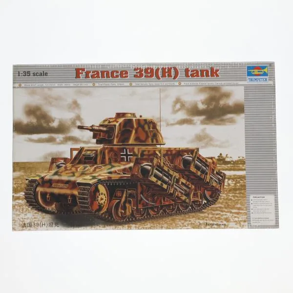 『中古即納』{PTM} 1/35 France 39(H) Tank -フランス 39(H) 戦車- プラモデル TRUMPETER(トランペッター)(19991231)