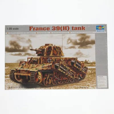 『中古即納』{PTM} 1/35 France 39(H) Tank -フランス 39(H) 戦車- プラモデル TRUMPETER(トランペッター)(19991231)