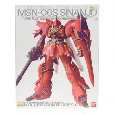 『中古即納』{PTM} MG 1/100 MSN-06S シナンジュ Ver.ka. 機動戦士ガンダムUC(ユニコーン) プラモデル(0156877) バンダイ(20081231)