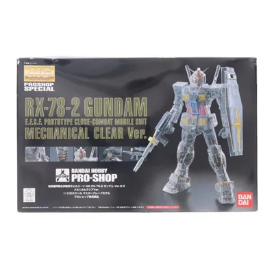 『中古即納』{PTM} プロショップ限定 MG 1/100 RX-78-2 ガンダム Ver.2.0 メカニカルクリアVer. 機動戦士ガンダム プラモデル(0159458) バンダイ(20090630)