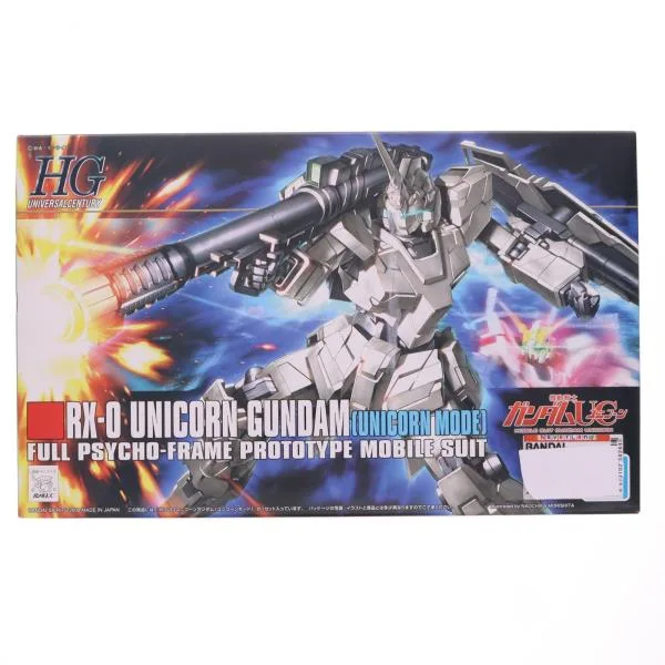 『中古即納』{PTM} (再販) HGUC 1/144 RX-0 ユニコーンガンダム ユニコーンモード 機動戦士ガンダムUC プラモデル(2079325) バンダイスピリッツ(20260613)