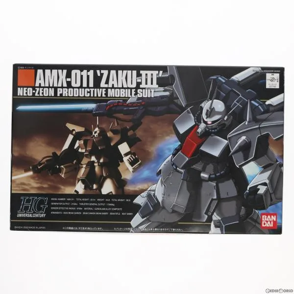 『中古即納』{PTM} HGUC 1/144 AMX-011 ザクIII 機動戦士ガンダムZZ(ダブルゼータ) プラモデル(0077166) バンダイ(20180710)