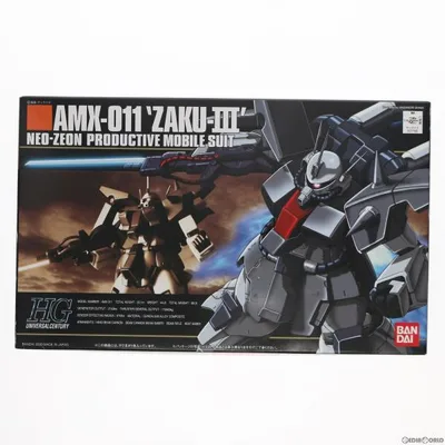 『中古即納』{PTM} HGUC 1/144 AMX-011 ザクIII 機動戦士ガンダムZZ(ダブルゼータ) プラモデル(0077166) バンダイ(20180710)