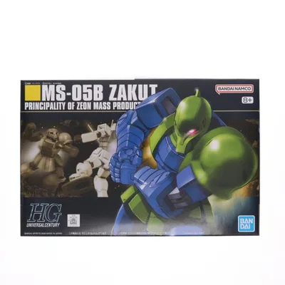 『中古即納』{PTM} HGUC 1/144 MS-05B ザクI(旧ザク) 機動戦士ガンダム プラモデル バンダイスピリッツ(20191226)
