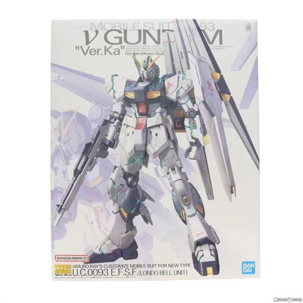 "ใช้แล้วจัดส่งทันที" {PTM} MG 1/100 RX-93 ν Gundam Ver.Ka Mobile Suit กันดั้ม Char's Counterattack พลาสติกโมเดล Bandai Spirits (20200926)