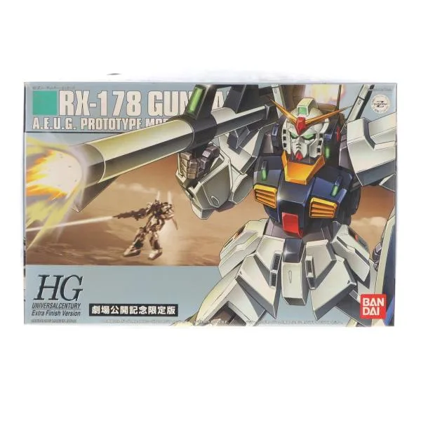 『中古即納』{PTM} HGUC 1/144 RX-178 ガンダム Mk-II(エゥーゴ) エクストラフィニッシュ 劇場公開記念限定版 機動戦士Zガンダム プラモデル バンダイ(20050531)