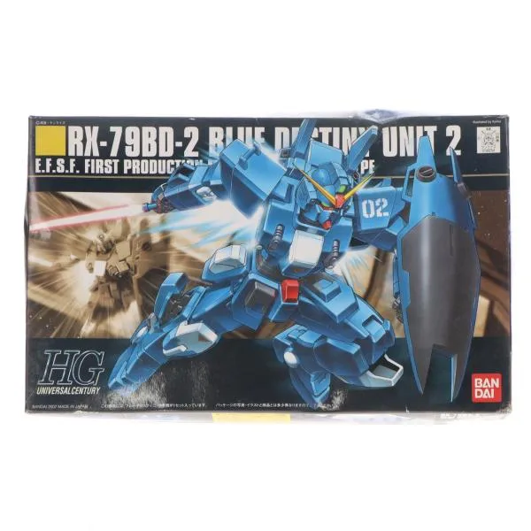 『中古即納』{PTM} HGUC 1/144 RX-79BD-2 ブルーディスティニー2号機 機動戦士ガンダム外伝 THE BLUE DESTINY プラモデル バンダイ(20070430)