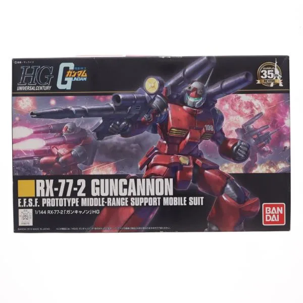 『中古即納』{PTM} HGUC REVIVE 1/144 RX-77-2 ガンキャノン 機動戦士ガンダム プラモデル バンダイ(20171216)