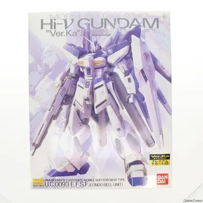 『中古即納』{PTM} MG 1/100 RX-93-ν2 Hi-νガンダム Ver.Ka 機動戦士ガンダム プレミアムデカール同梱版 逆襲のシャア プラモデル バンダイ(20170921)