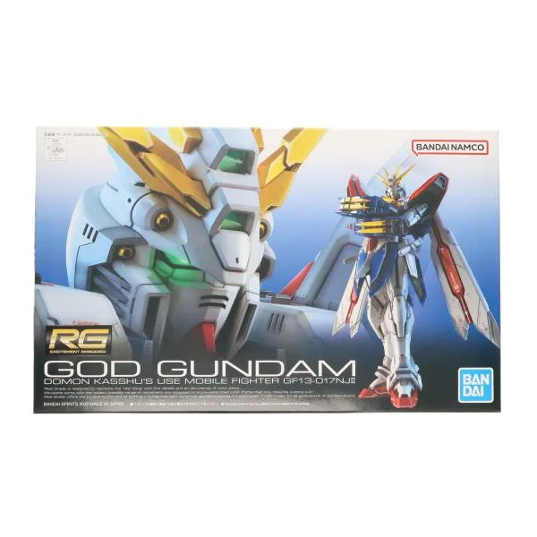 『中古即納』{PTM} (再販) RG 1/144 ゴッドガンダム 機動武闘伝Gガンダム プラモデル(5063358) バンダイスピリッツ(20260610)
