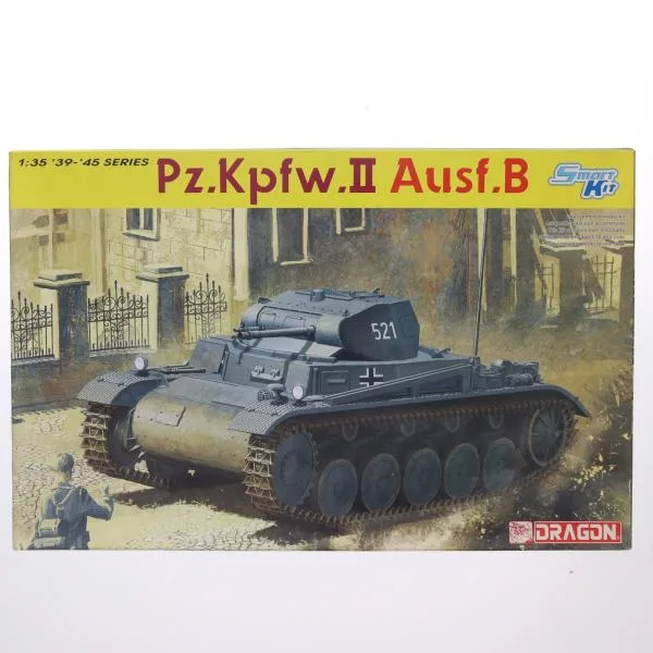 『中古即納』{PTM} 1/35 II号戦車B型 プラモデル(6572) DRAGON(ドラゴン)(20110705)