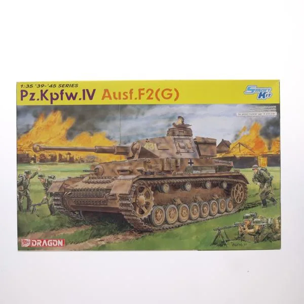 『中古即納』{PTM} 1/35 ドイツIV号戦車F2型(G初期型)(スマートキット) プラモデル(6360) DRAGON(ドラゴン)(20111101)