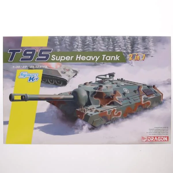 『中古即納』{PTM} 1/35 WW.II アメリカ陸軍 T-95 超重戦車 プラモデル(DR6825) DRAGON(ドラゴン)(20161218)