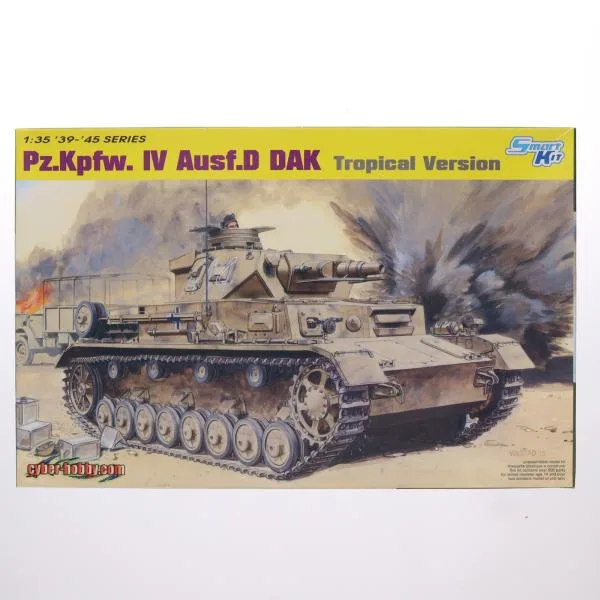 『中古即納』{PTM} '39-'45 SERIES 1/35 WW.II ドイツ軍 Pz.Kpfw.IV Ausf.D IV号戦車 D型 『熱帯地仕様』 プラモデル(CH6779) サイバーホビー(20130709)