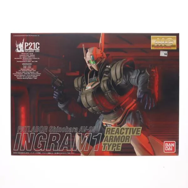 『中古即納』{PTM} MG 1/35 AV-98 イングラム1号機 リアクティブアーマー装備 機動警察パトレイバー2 The Movie プラモデル(0110538) バンダイ(20061029)