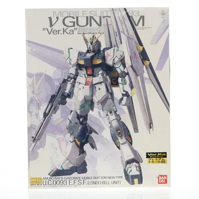 『中古即納』{PTM} MG 1/100 RX-93 νガンダム Ver.Ka プレミアムデカール同梱版 機動戦士ガンダム 逆襲のシャア プラモデル(0222240) バンダイ(20170930)