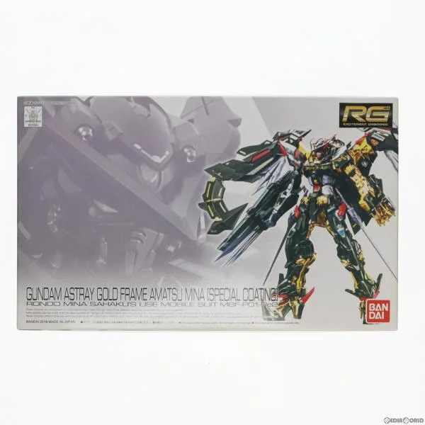 『中古即納』{PTM} イベント限定 RG 1/144 MBF-P01-Re2 ガンダムアストレイ ゴールドフレーム天ミナ(スペシャルコーティング) プラモデル バンダイ(19991231)