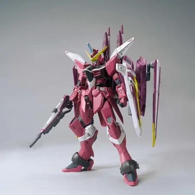 『中古即納』{PTM} MG 1/100 ZGMF-X09A ジャスティスガンダム 機動戦士ガンダムSEED(シード) プラモデル(5063150) バンダイスピリッツ(20211218)
