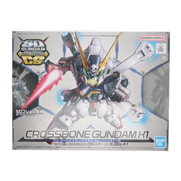 『中古即納』{PTM} SDガンダム クロスシルエット XM-X1 クロスボーン・ガンダムX1 機動戦士クロスボーン・ガンダム プラモデル(5060670) BSP(20200531)
