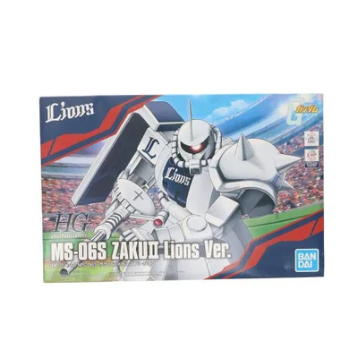 『中古即納』{PTM} (プラモデル単品) HG 1/144 MS-06S ザクII ライオンズVer. ガンダム ライオンズガンプラ付チケット プラモデル バンダイスピリッツ(20190317)