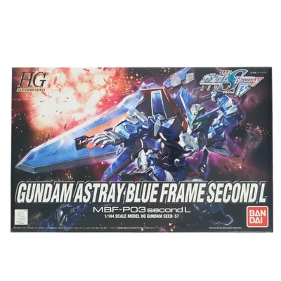 『中古即納』{PTM} HG 1/144 MBF-P03 second L ガンダムアストレイ ブルーフレーム セカンドL 機動戦士ガンダムSEED VS ASTRAY プラモデル バンダイ(20171202)