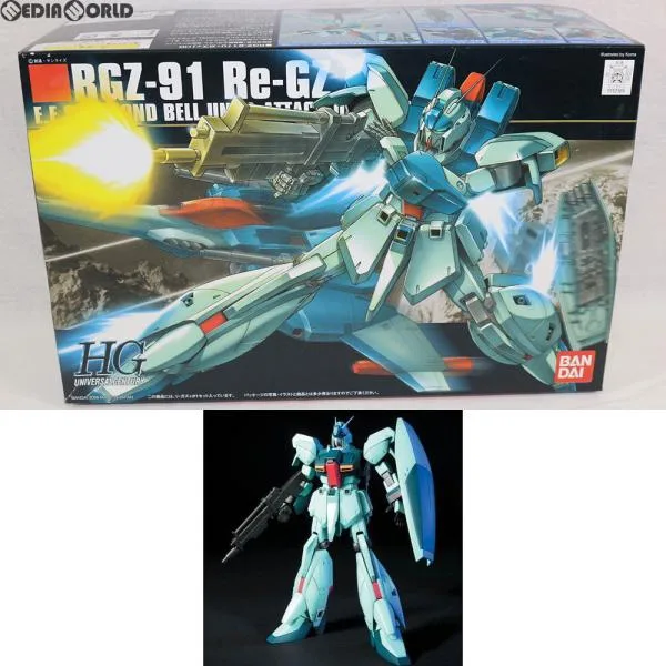 『中古即納』{PTM} HGUC 1/144 RGZ-91 リ・ガズィ 機動戦士ガンダム 逆襲のシャア プラモデル(0152365) バンダイ(20161001)