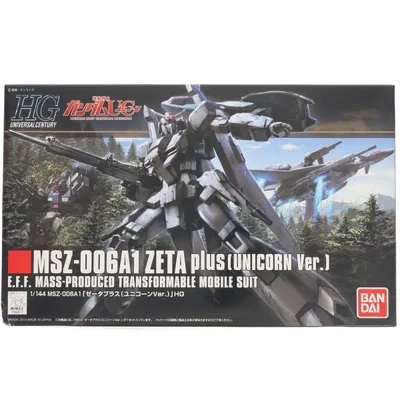 『中古即納』{PTM} パーツ未修正版 HGUC 1/144 MSZ-006A1 ゼータプラス(ユニコーンVer.) 機動戦士ガンダムUC プラモデル バンダイ(20180316)