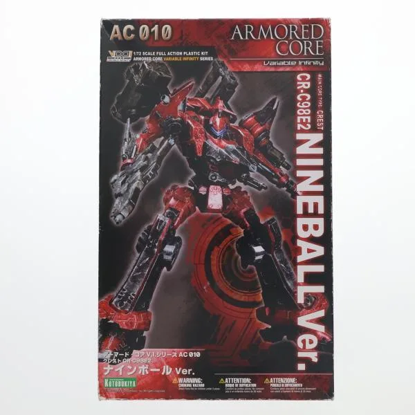『中古即納』{PTM} V.I.シリーズ AC010 1/72 クレスト CR-C98E2 ナインボールver. ARMORED CORE(アーマード・コア) プラモデル(VI-19) コトブキヤ(20110810)