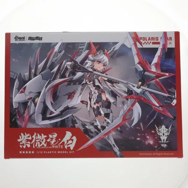 『中古即納』{PTM} 予約特典付属 1/12 紫微星・白 プラモデル(810486) AniMester(アニメスター)/核金重構(NUCLEAR GOLD RECONSTRUCTION)(20260702)