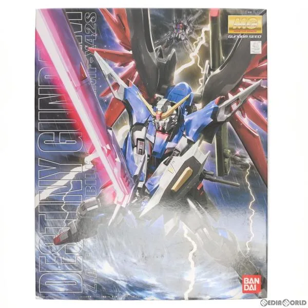 『中古即納』{PTM} MG 1/100 ZGMF-X42S デスティニーガンダム 機動戦士ガンダムSEED DESTINY(シード デスティニー) プラモデル(0151243) バンダイ(20170624)