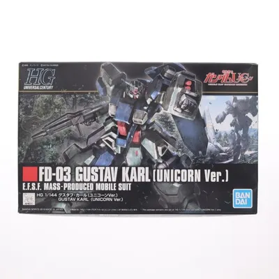 『中古即納』{PTM} (再販) HGUC 1/144 FD-03 グスタフ・カール(ユニコーンVer.) 機動戦士ガンダムUC(ユニコーン) プラモデル バンダイスピリッツ(20240822)