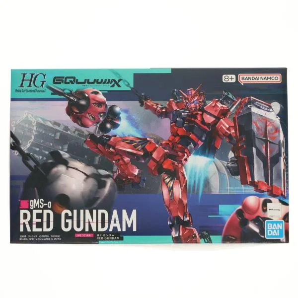 『中古即納』{PTM} HG 1/144 赤いガンダム 機動戦士Gundam GQuuuuuuX(ガンダム ジークアクス) プラモデル(5068569) バンダイスピリッツ(20250531)