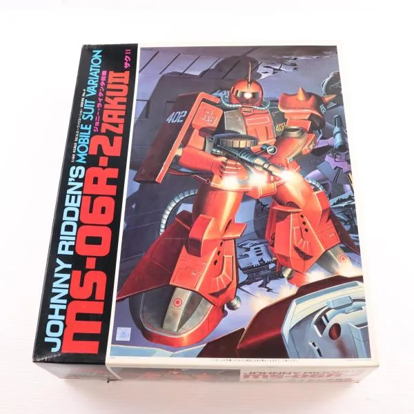 『中古即納』{PTM} 1/60 ジョニー・ライデン専用ザク 機動戦士ガンダムMSV(モビルスーツバリエーション) プラモデル(0001337) バンダイ(19831201)