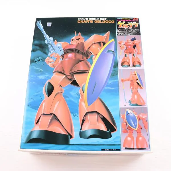 『中古即納』{PTM} 1/60 シャア専用ゲルググ 機動戦士ガンダム プラモデル(8722) バンダイ(19811231)